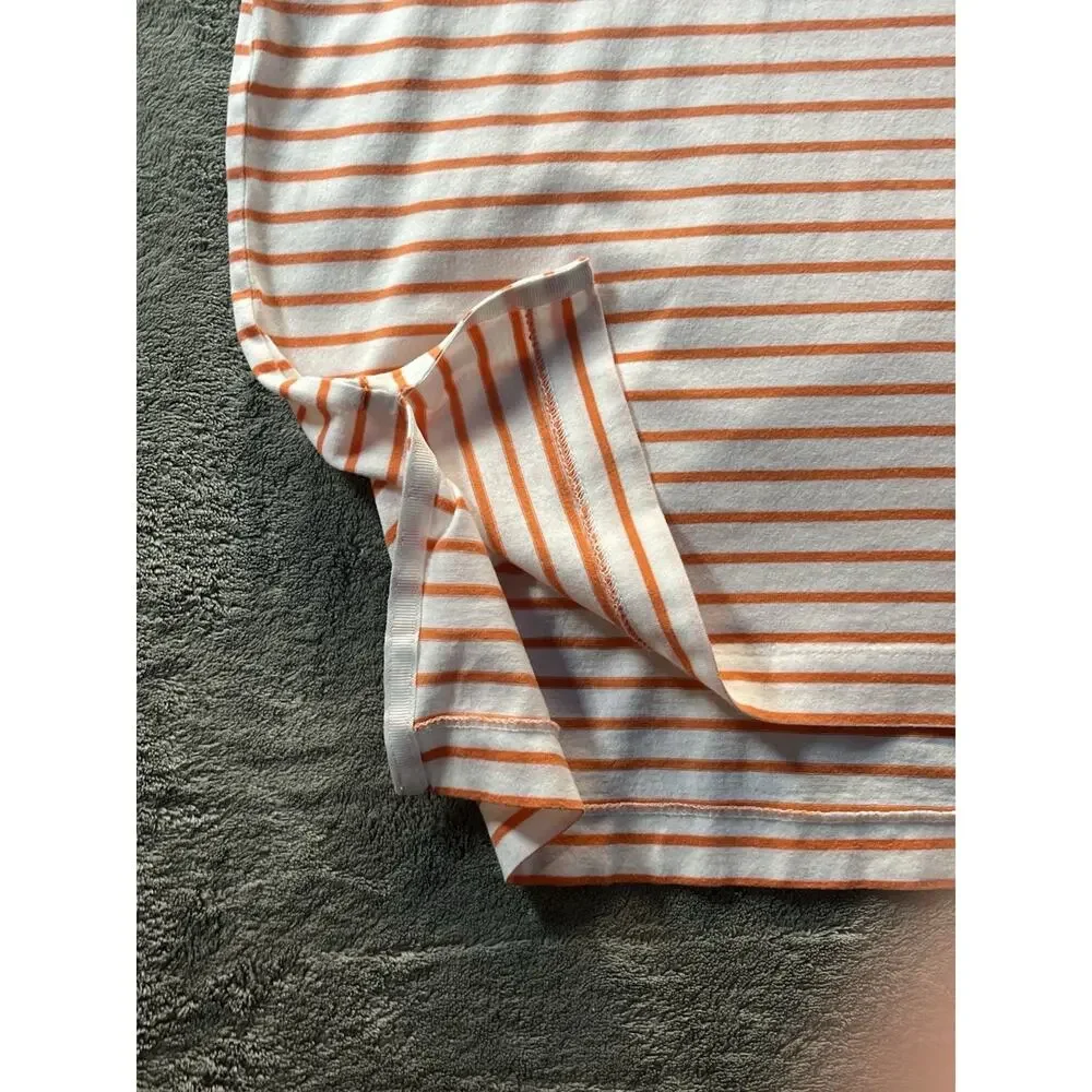 Polo Golf Ralph Lauren XXL Pima Cotton Orange Stripe Centennial Club Polo